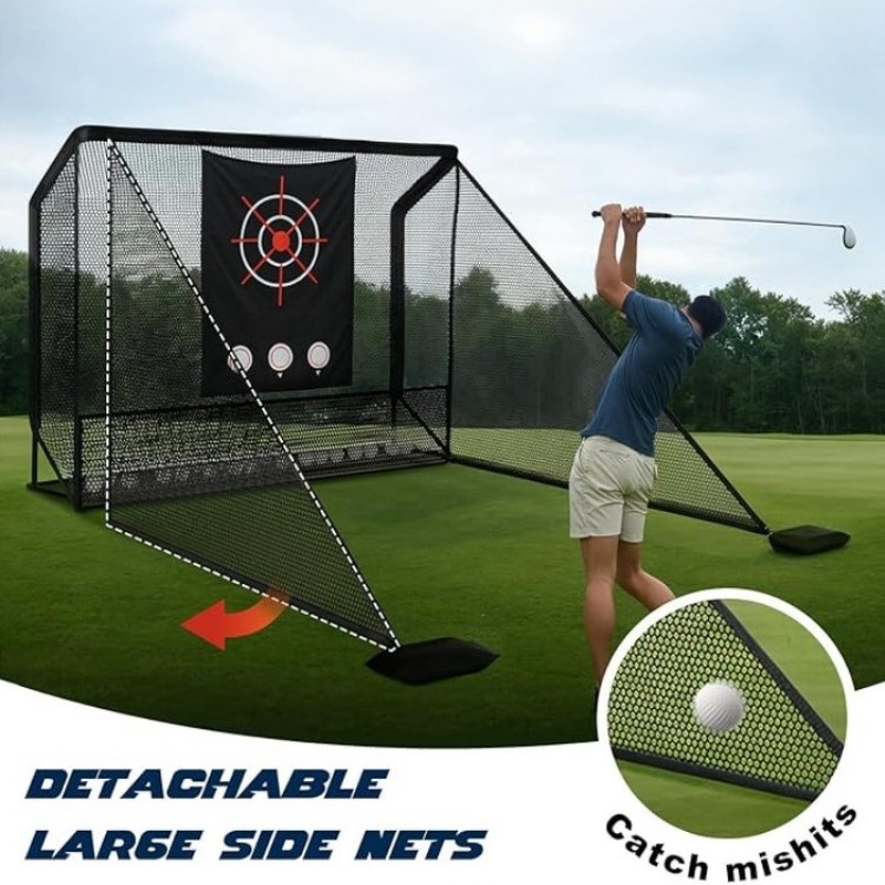 Golf Practice Net Swing Traini - Practice Net Hitting review and price