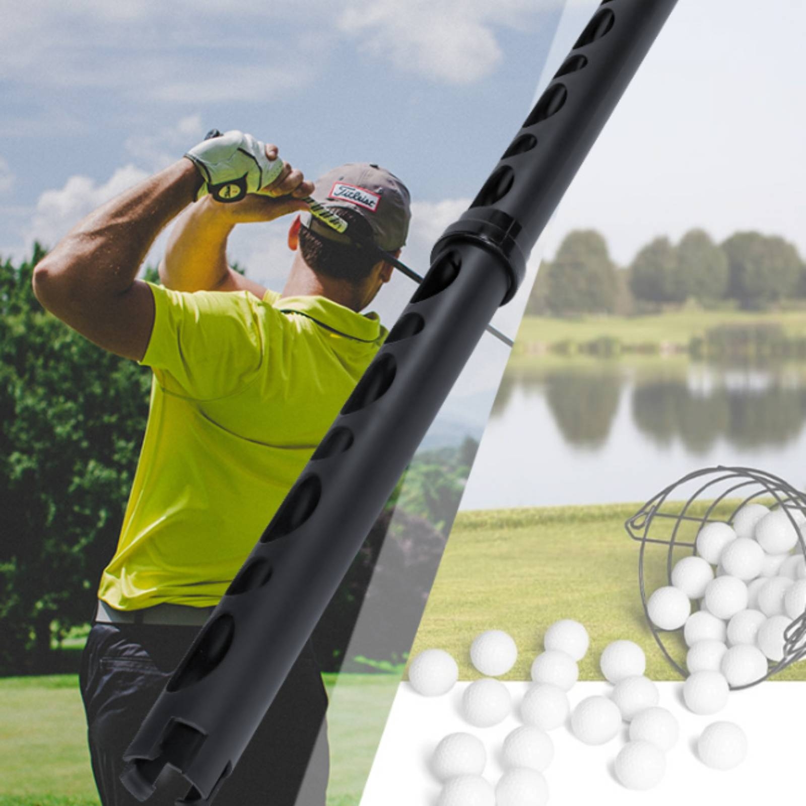 Golf Ball Picker Tube Detachab - Golf Equipment Usa review and price