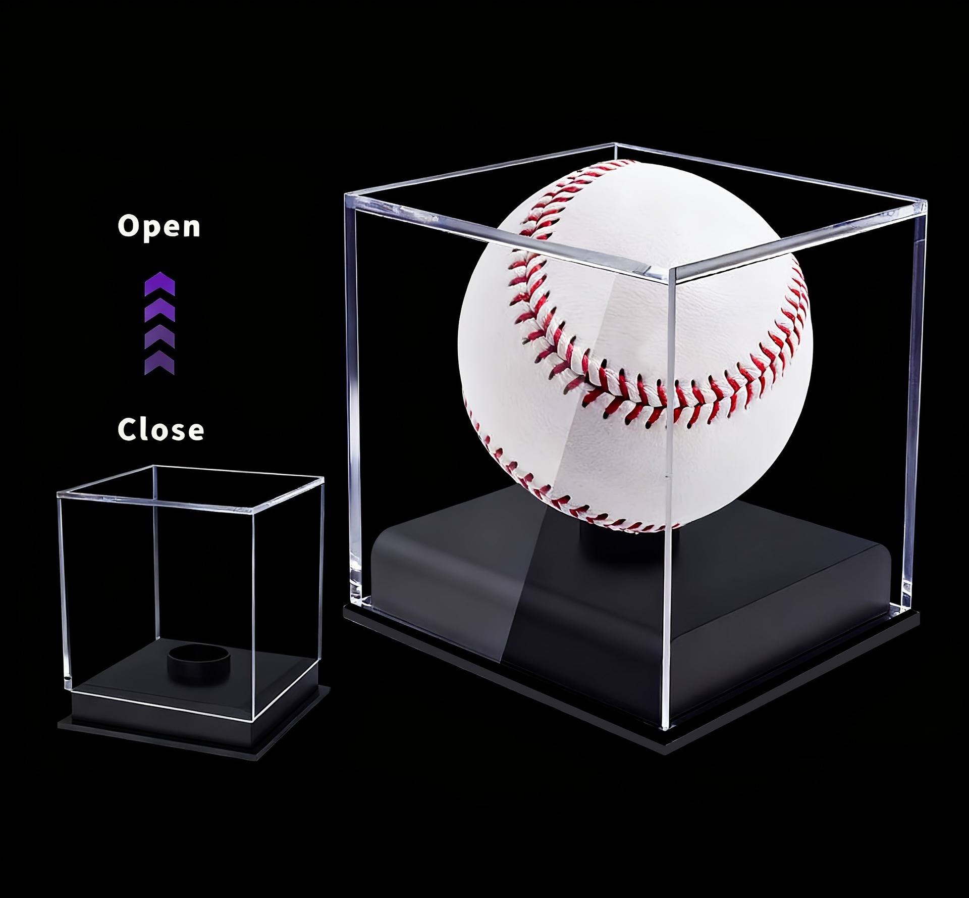 Quality Acrylic Baseball Box D - Golf Ball Premium review and price
