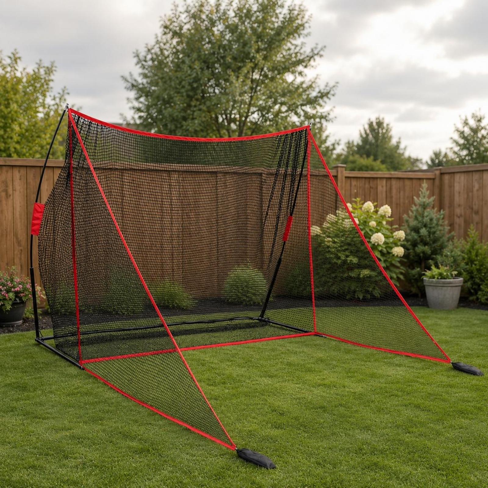 Golf Training Net Sturdy Frame - Practice Net Hitting review and price