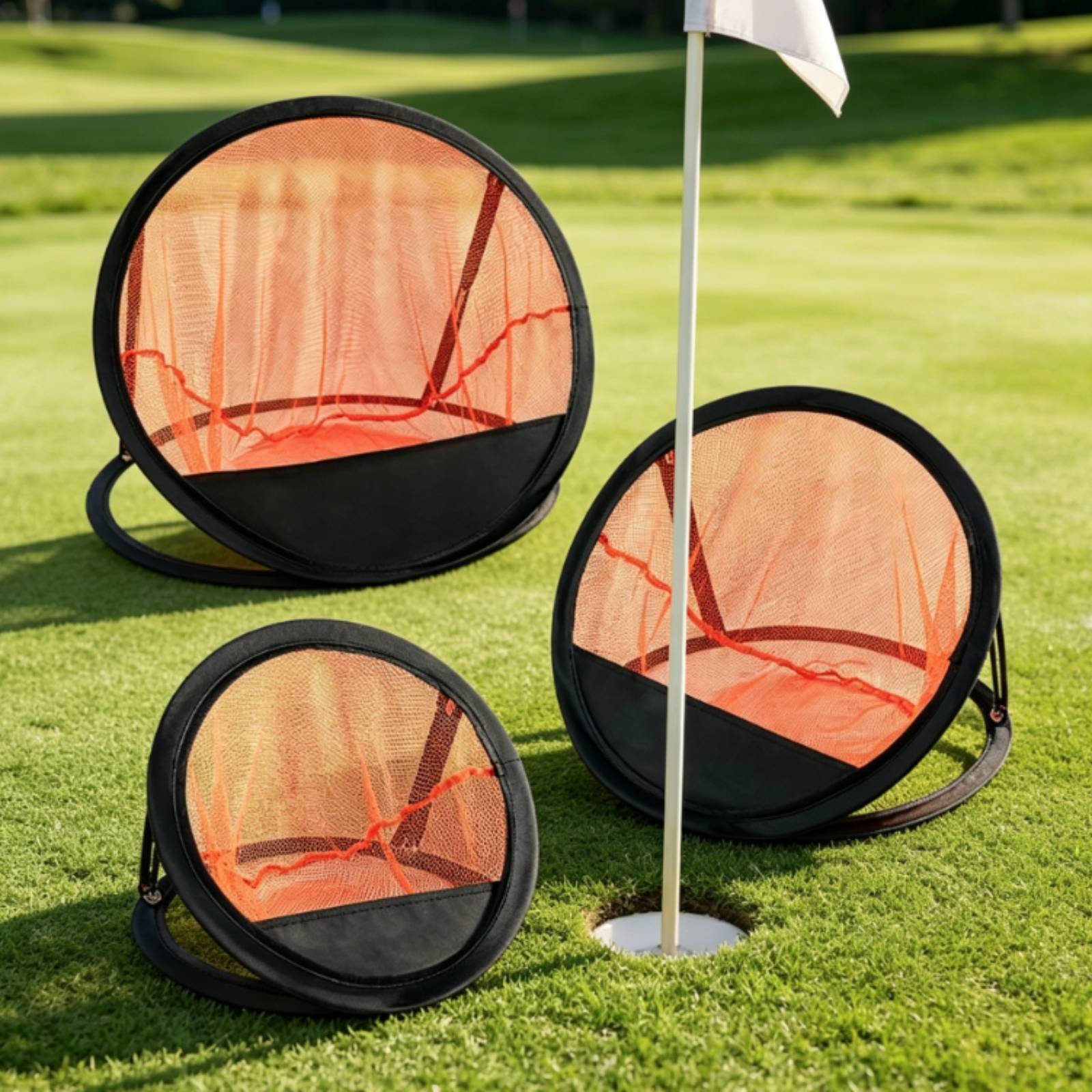 3 Pieces Golf Chipping Net Ind - Practice Net Hitting review and price