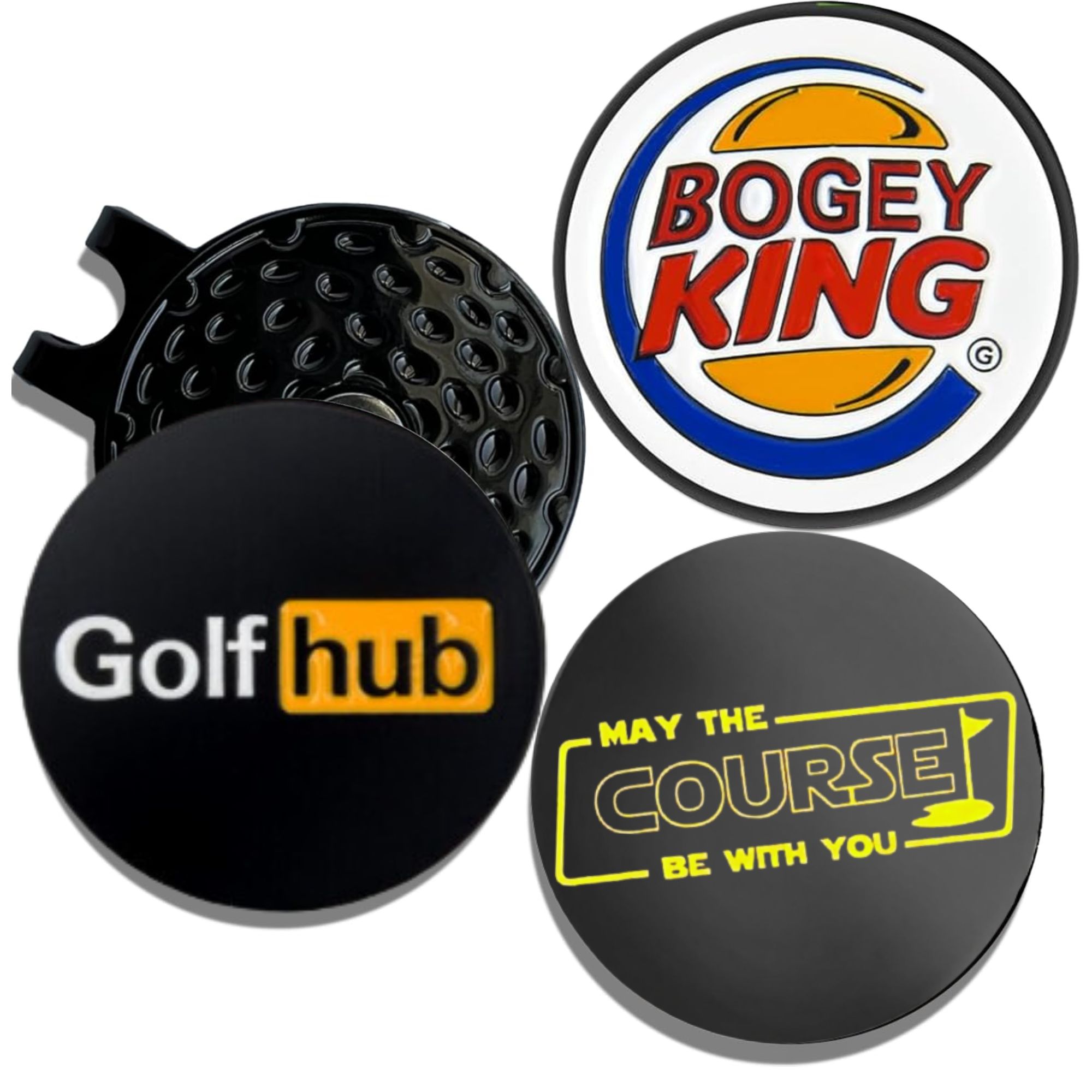 3 Pcs Funny Golf Ball Markers  - Golf Ball Premium review and price