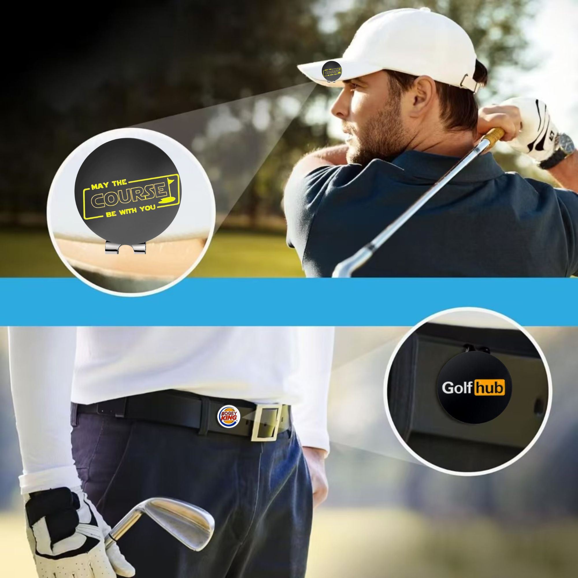 3 Pcs Funny Golf Ball Markers  - Golf Ball Premium review and price