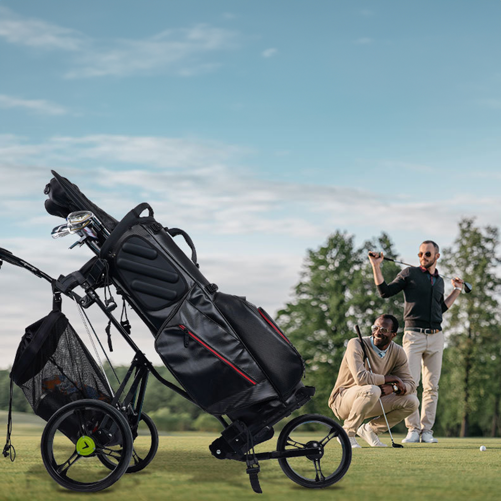 Trolley Net Bag Universal Golf - Golf Equipment Stores review and price